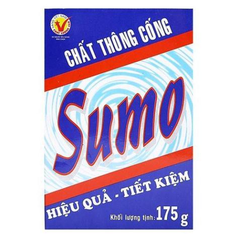 Sản Phẩm Bột Thông Bồn Cầu SUMO hộp 175gram