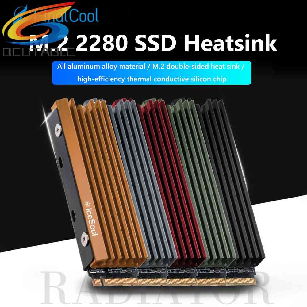 Đế Tản Nhiệt Ổ Cứng SSD FinalCool IceSoul 08 M.2 NVME NGFF 2280