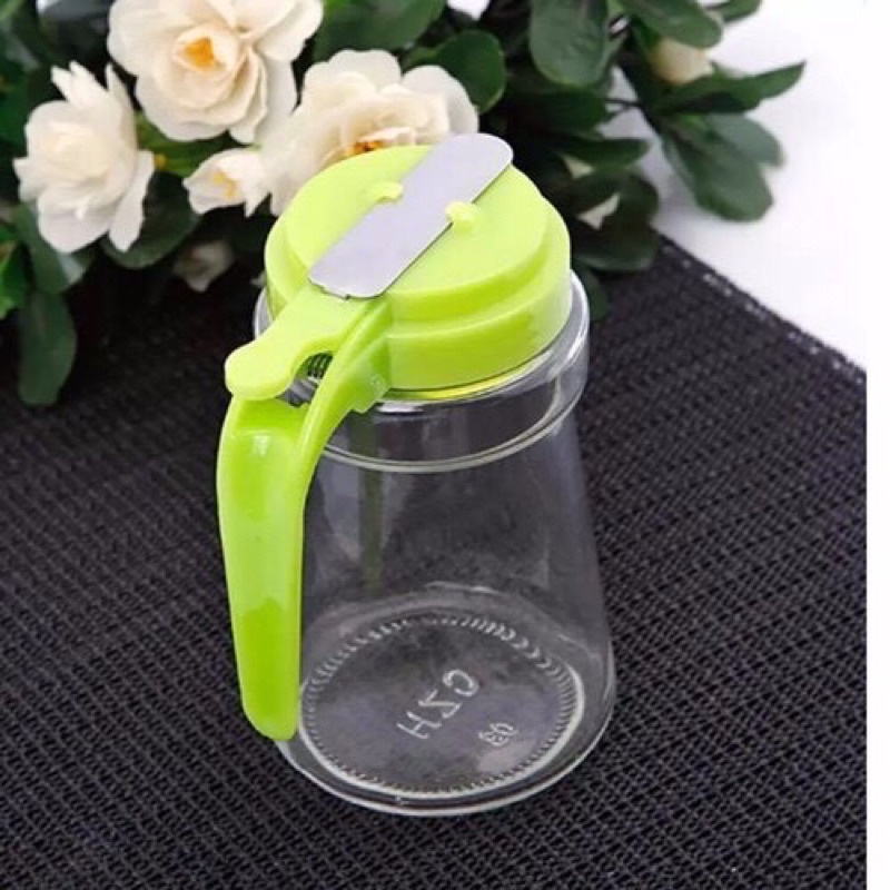 Bình đựng nước mắm, dầu giấm thuỷ tinh
