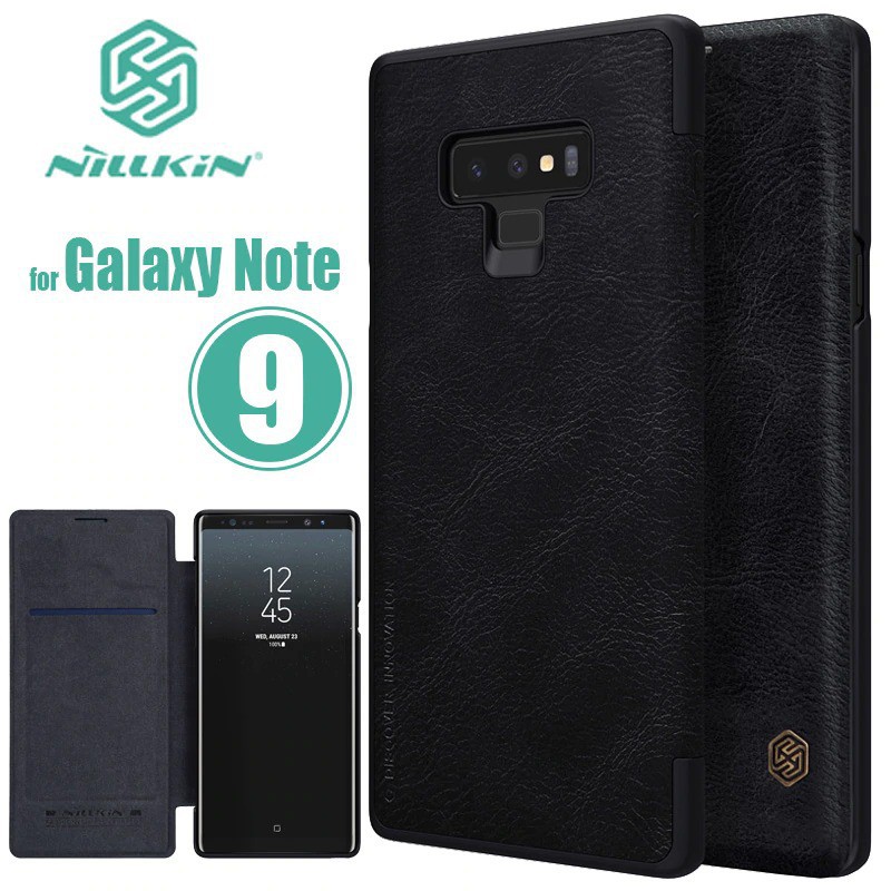 BAO DA SAMSUNG GALAXY NOTE 9 NILLKIN QIN CHÍNH HÃNG HÀNG CHUẨN