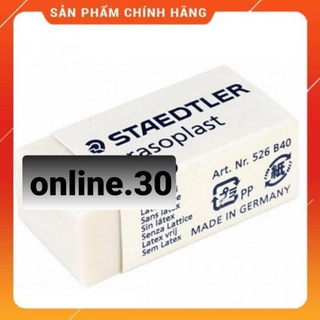 combo 1 hộp 30 chiếc  tẩy STAEDTLER  xanh 526 HF30, gồm tẩy sạch và mềm
