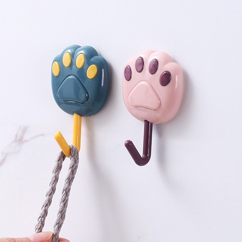 QQ Móc Treo Đồ Dán Tường Không Cần Khoan Tiện Dụng Cho Nhà Bếp / Phòng Tắm