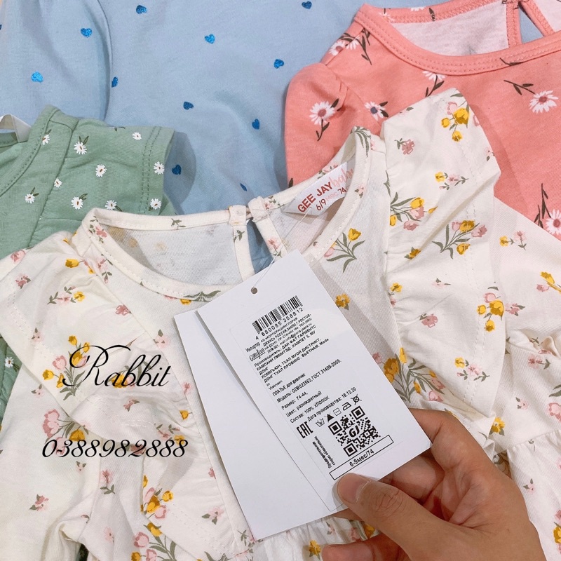 Váy thun hoa Geejay