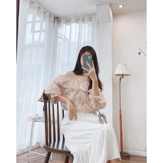 áo Oganza trễ vai