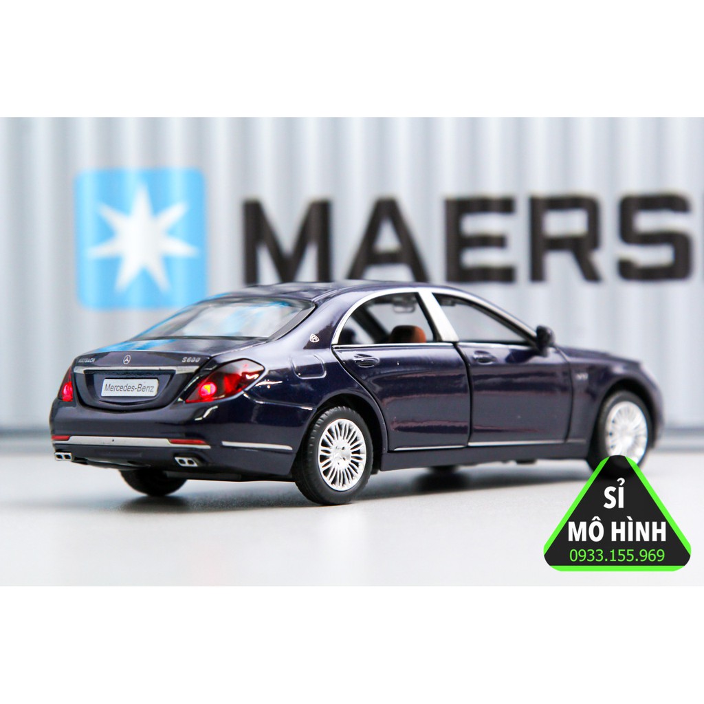 [ Sỉ Mô Hình ] Mô hình xe Mercedes S600 Maybach 1:32