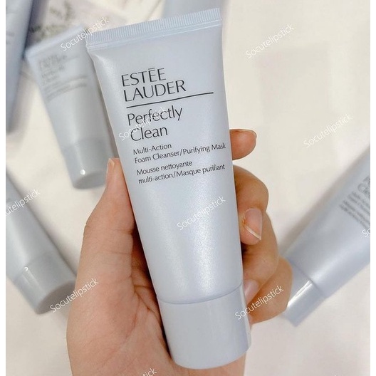 Sữa rửa mặt Estee Lauder Perfectly Clean Multi-Action Foam Cleanser/Purifying Mask 30ml