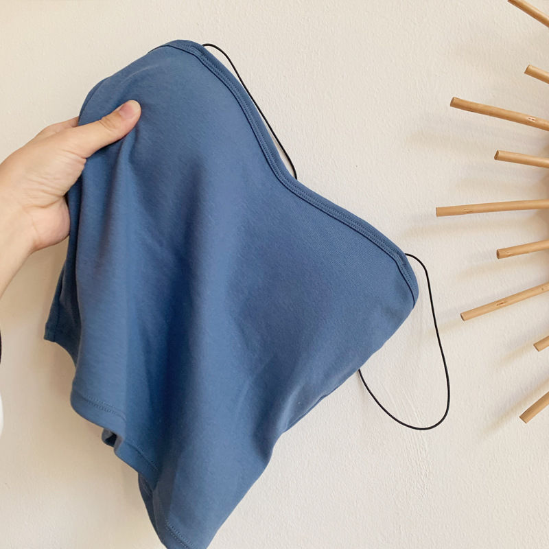 Áo Lót Cotton Thoáng Khí Có Mút Nâng Ngực Cho Nữ
