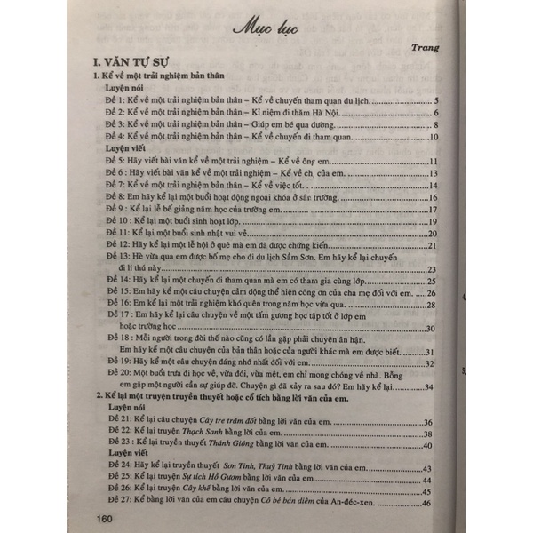 Sách - Văn tự sự, miêu tả Lớp 6 ( Theo chương trình giáo dục phổ thông mới )