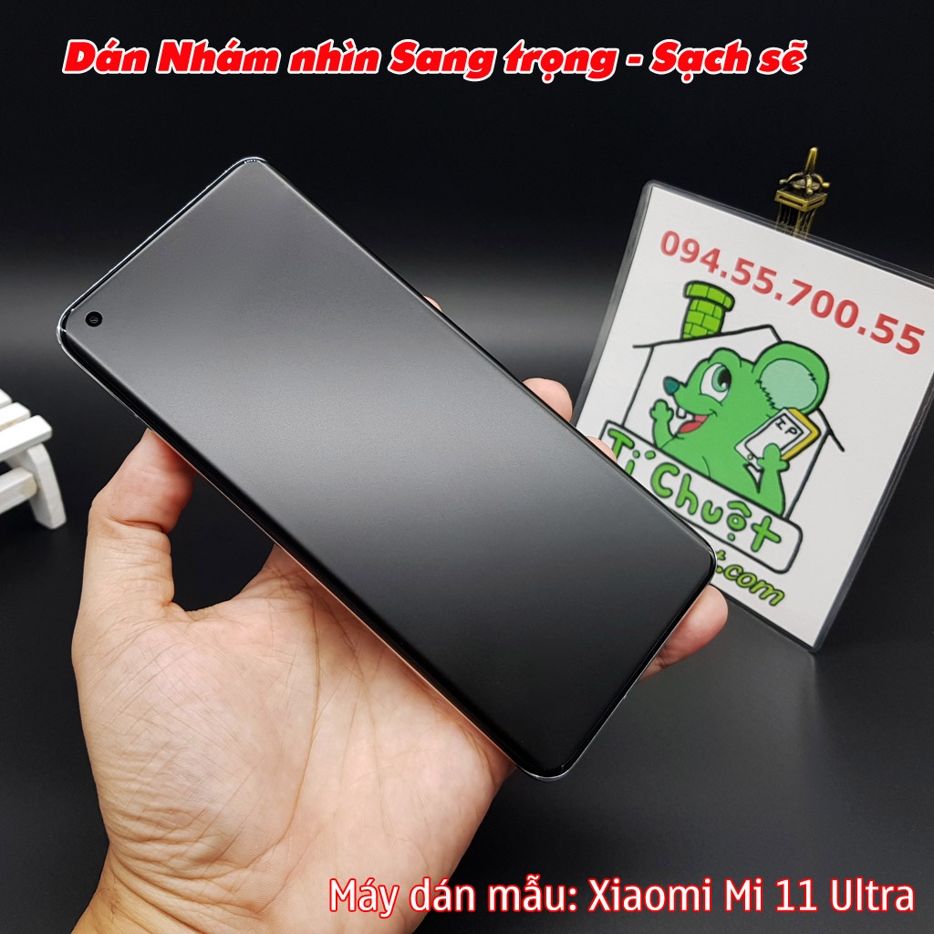 Dán CL Dẻo PPF Xiaomi Mi 11/ 11 Pro/ 11 Ultra Cường Lực Mặt Trước
