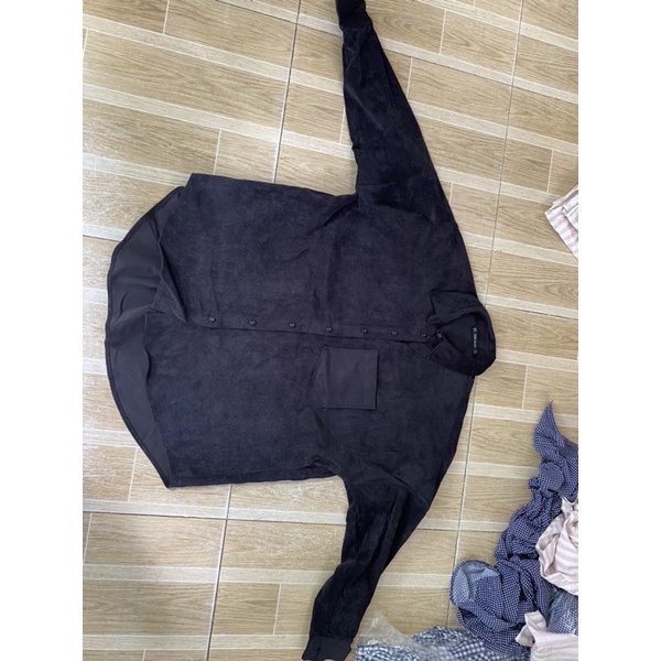 Áo sơ mi nhung tăm zara xịn vnxk