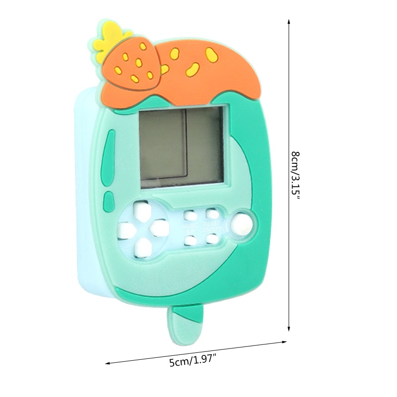 Móc Khóa Hình Cây Kem Dễ Thương