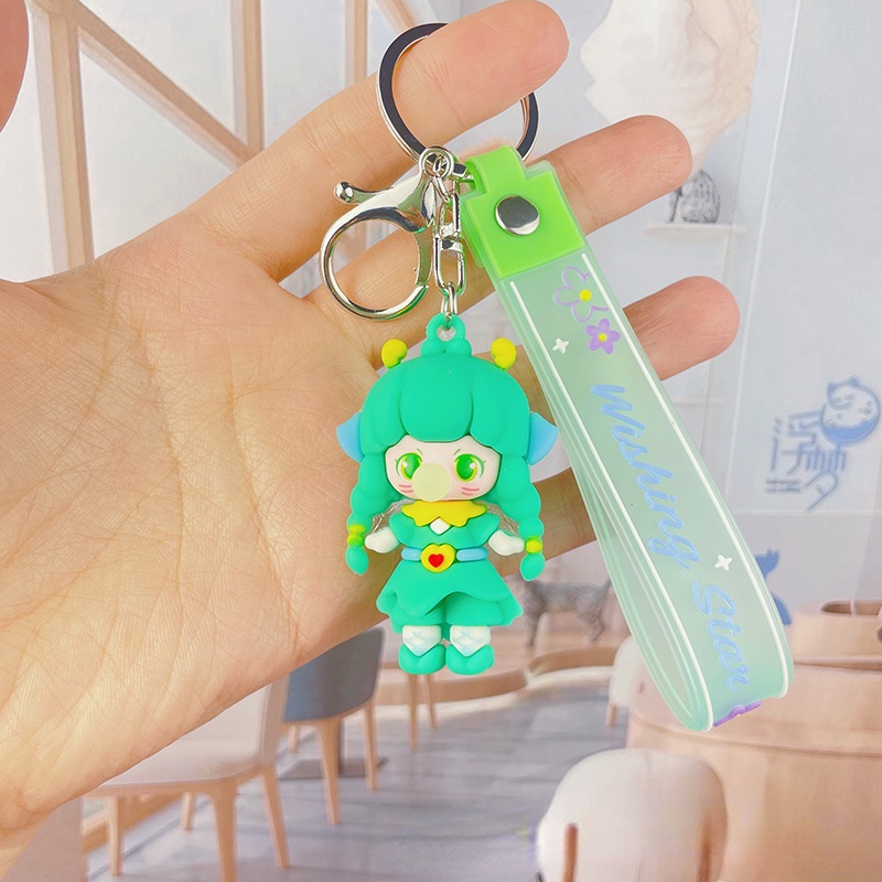 Móc Chìa Khóa Hình Búp Bê Hoạt Hình Dễ Thương