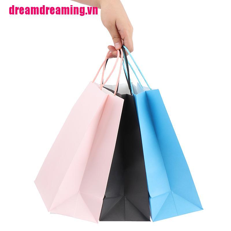 Túi Giấy Màu Trơn Đựng Quà Sinh Nhật Tiện Dụng