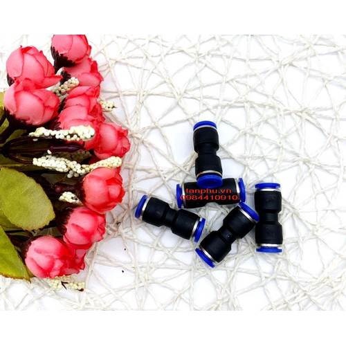 BỘ 5 KHỚP NỐI NHANH NHỰA ỐNG 6LY_PU6