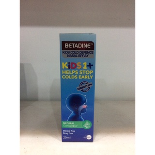 Betadine Kids Cold Defence nasal spray chai 20ml