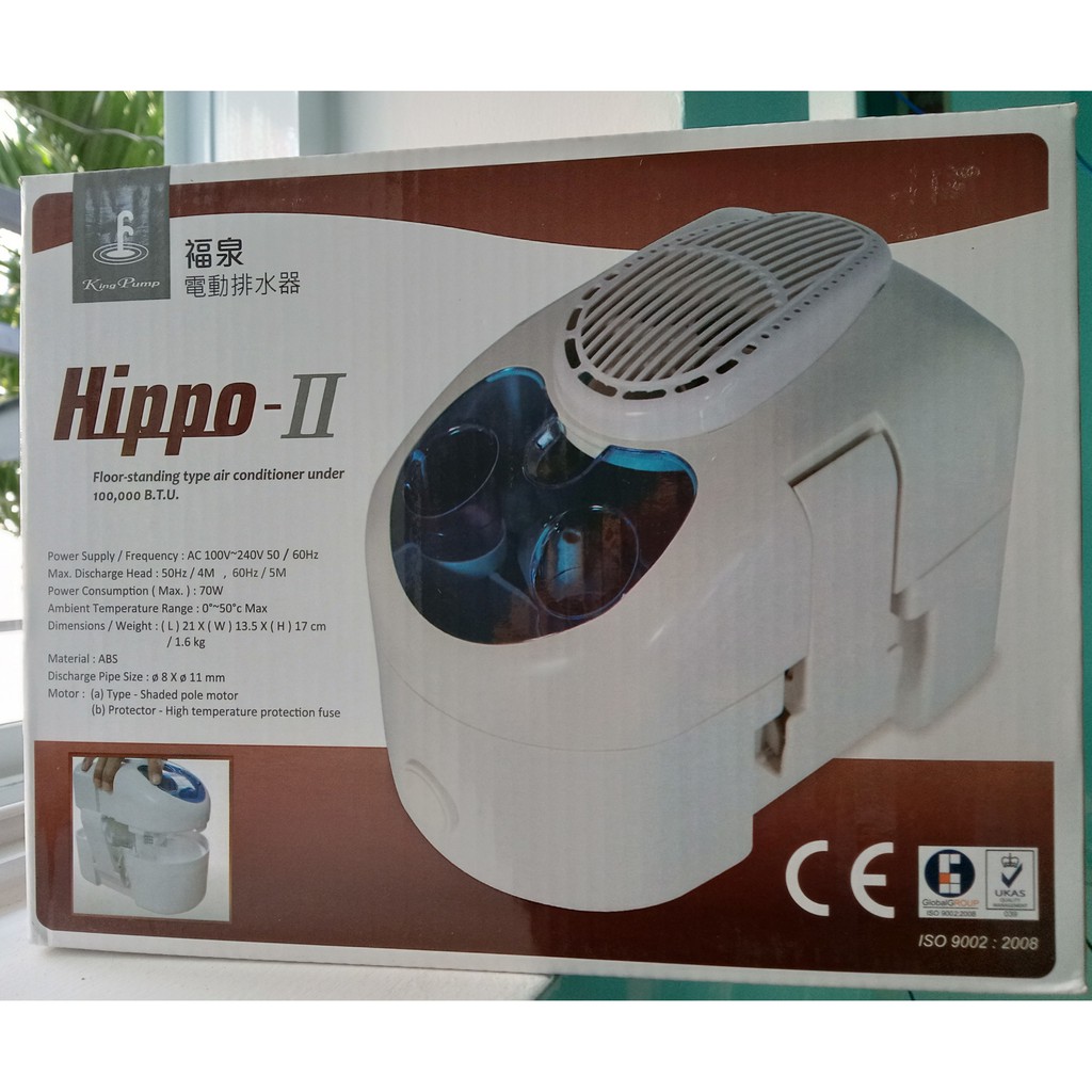 MÁY BƠM THOÁT NƯỚC THẢI MÁY LẠNH 10HP - BƠM 4 MÉT