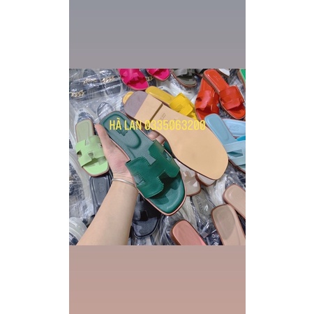 DÉP LÊ CHỮ H CÁC MÀU ❤️ đế giả gỗ , dập chữ chìm ( ảnh thật ) (rẻ vô địch )