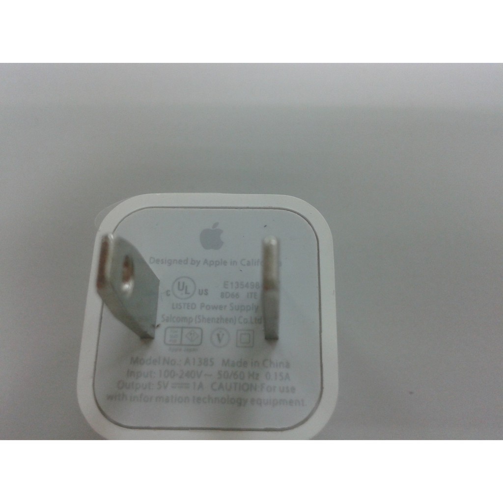 CỦ SẠC NHANH IPHONE 6 VUÔNG 5V - 1A