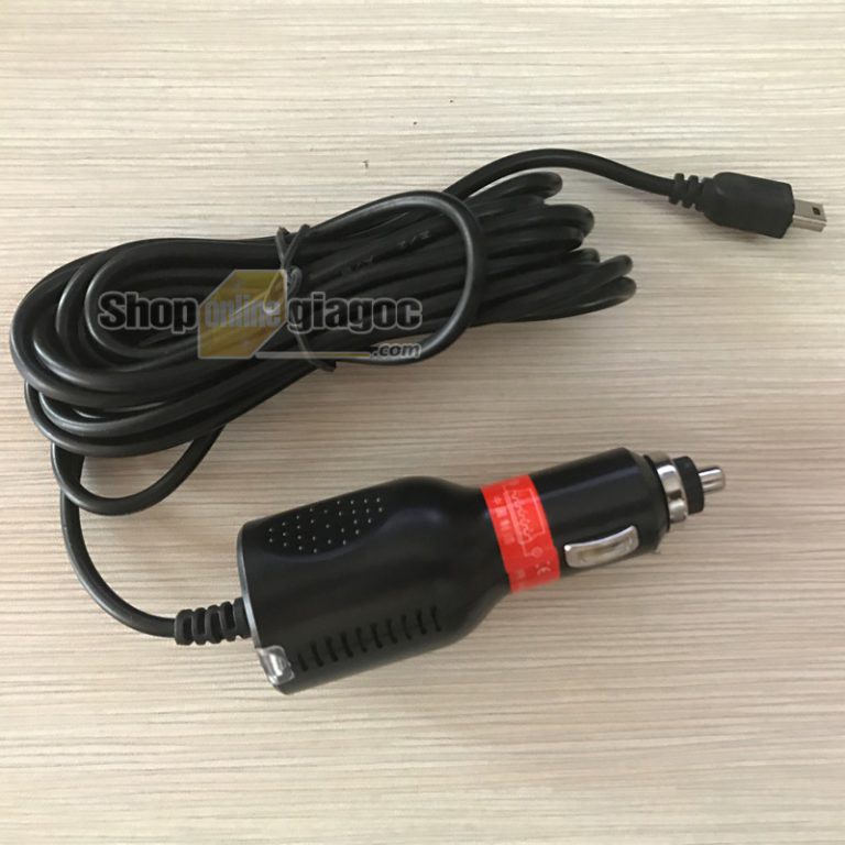 Dây Nguồn USB Cắm Tẩu Ô Tô Từ 12-24V Ra 5V 2A