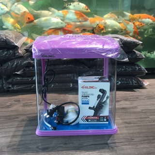 Bể Cá Mini Để Bàn XL230A Đủ Bộ Đèn, Lọc, Bơm (Lựa Màu)