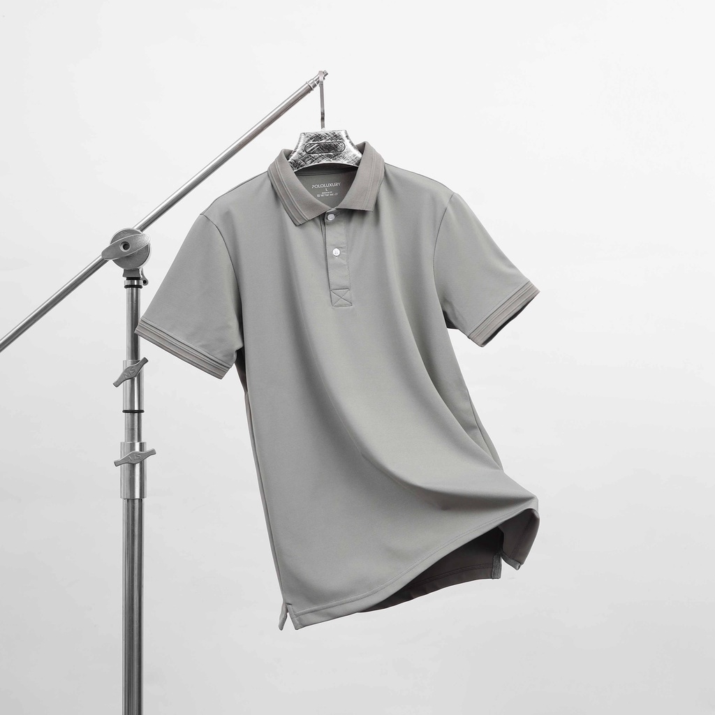 Áo polo nam DANTOZY chất thoáng khí thoải mái vải cá sấu cao cấp trơn BASIC