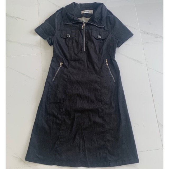 Thanh lý đầm jeans công sở chữ A