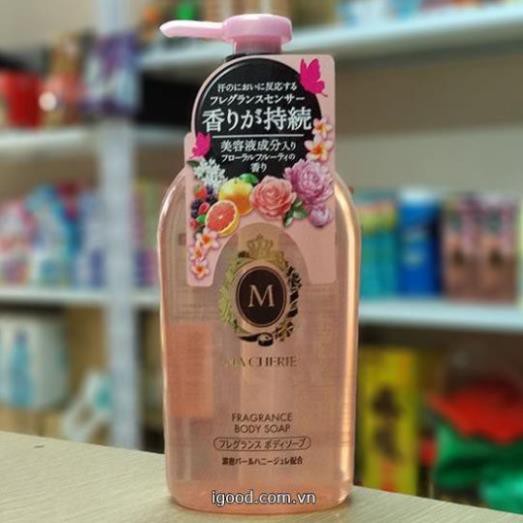 Sữa tắm Shiseido Macherie Nhật Bản 450ml