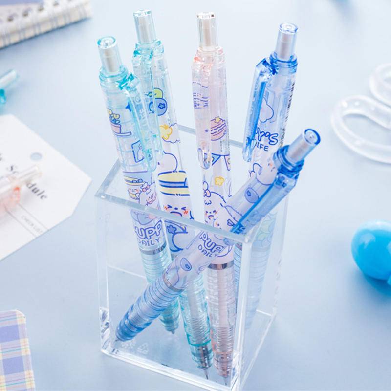 Set 6 Bút Chì Bấm Ngòi 0.5mm Hình Động Vật Hoạt Hình