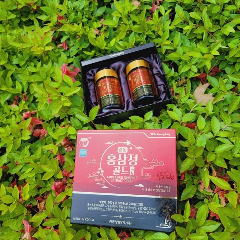 [HÀNG MỚI] Cao Hồng Sâm KWANGDONG Cao Cấp Hàn Quốc, Hộp 2 Lọ x 250gr