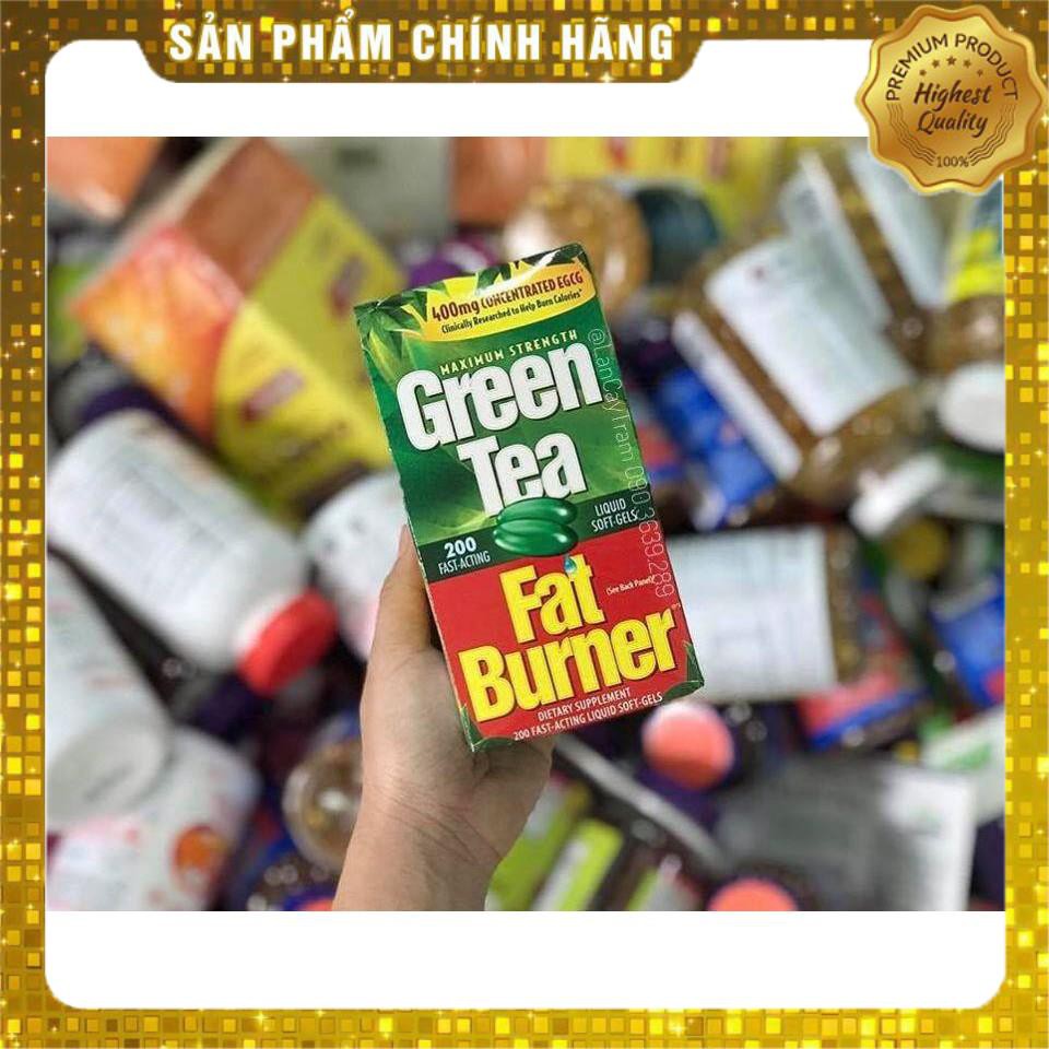 Giảm cân trà xanh Green Tea Fat Burner 200 viên