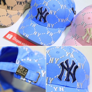 nón mlb-mũ lưỡi trai unisex monogram