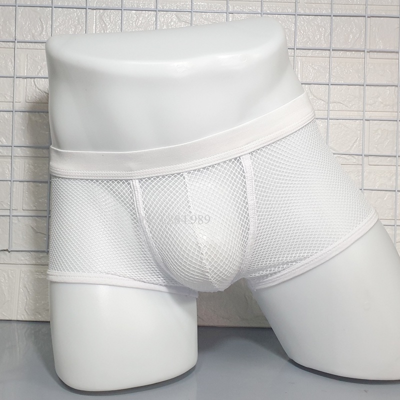 Quần lót nam chất thun lưới dạng sịp đùi SX.06 nhiều màu đẹp, chất độc đáo- giao hàng an toàn cho anh em