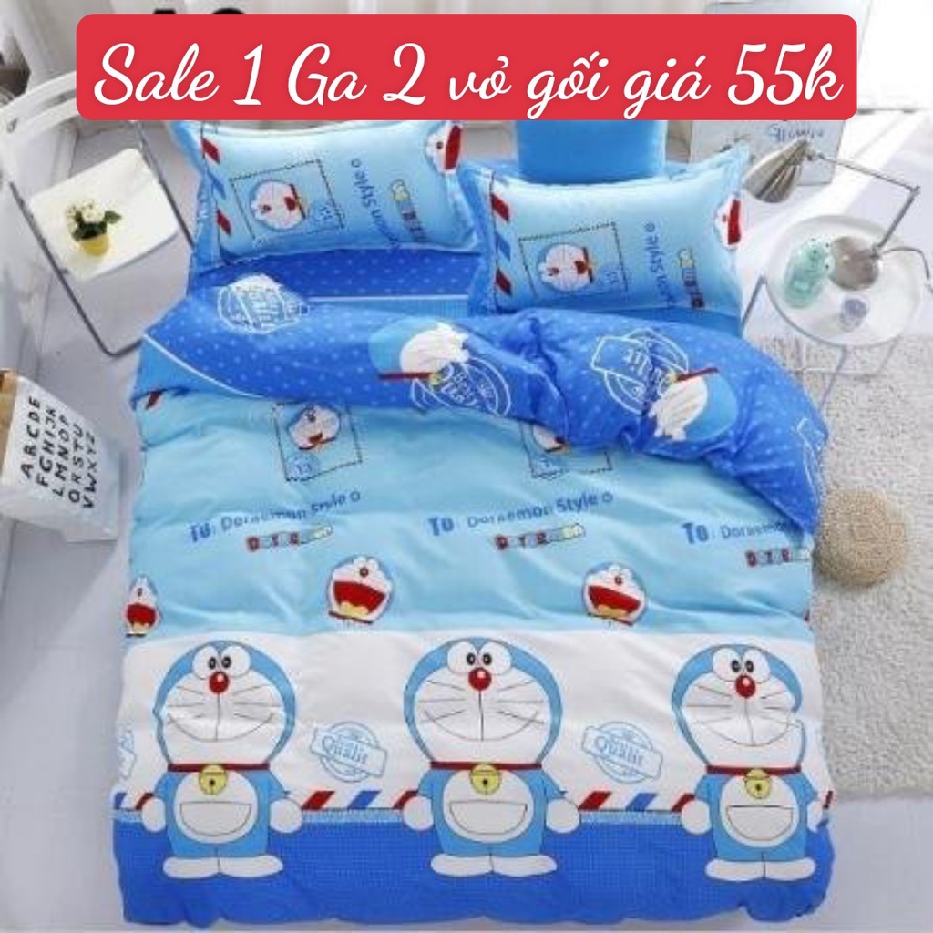 [sale 55k]Bộ Ga Gối 3 Món[1m5x2m,1m6x2m]được chọn mẫu
