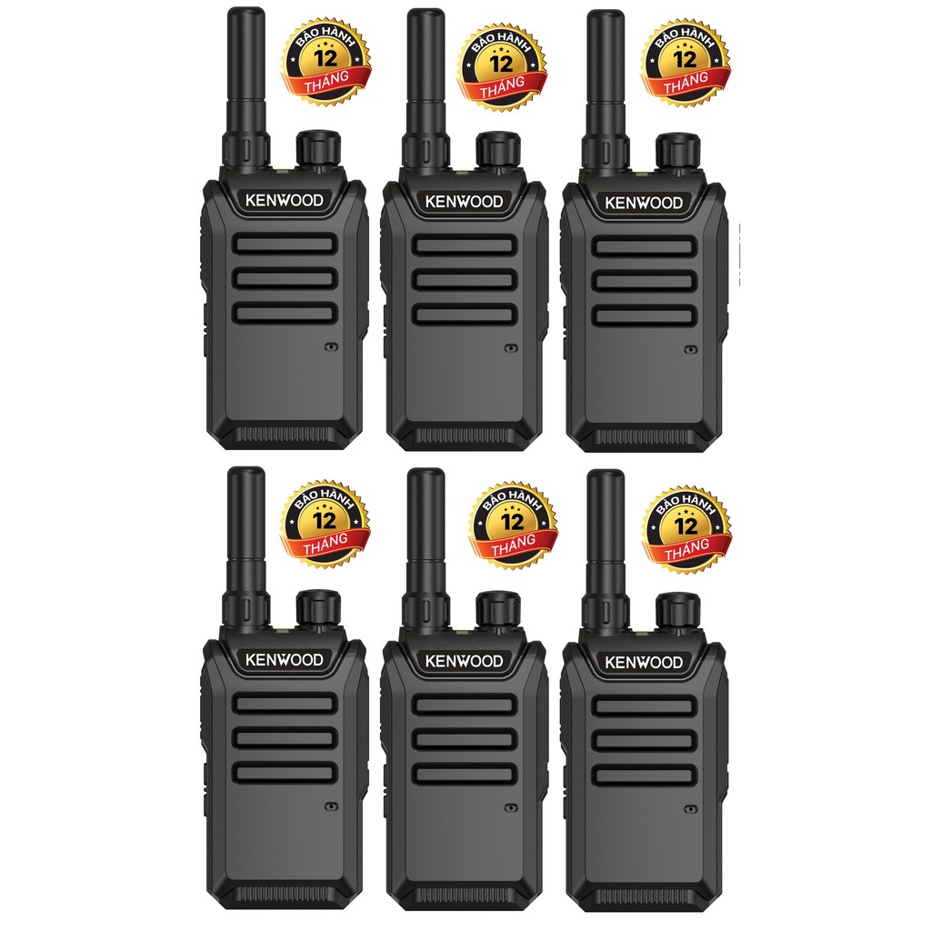 Bộ 06 Bộ đàm Siêu nhỏ chất lượng Khủng Kenwood TK3102S