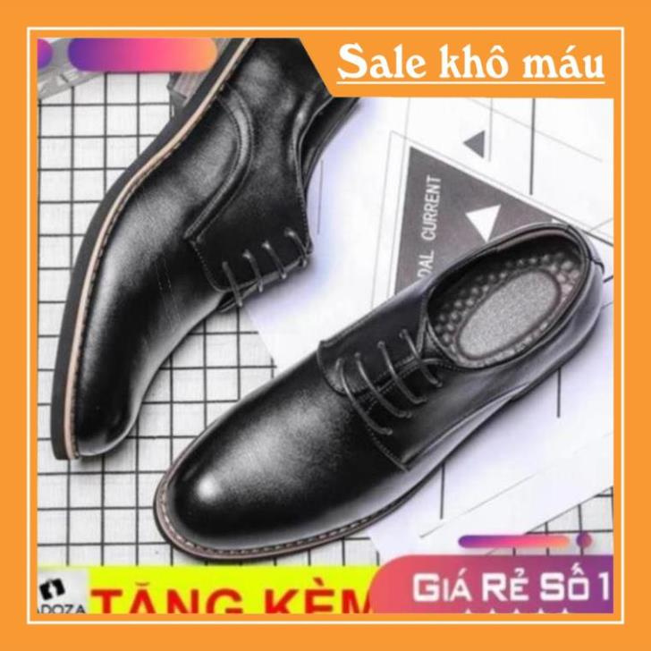 [Sale 3/3] Giày Tăng Chiều Cao Nam - FREESHIP - Giày Nam Công Sở Thời Thượng GD39 Sale 11