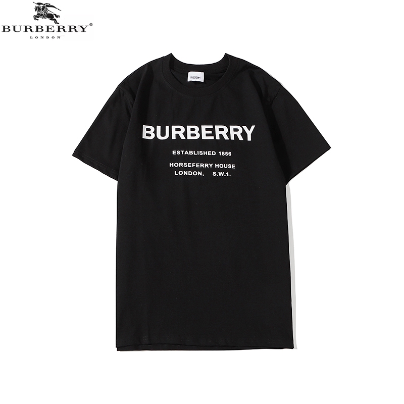 Áo thun ngắn tay in họa tiết gấu Burberry thời trang