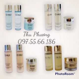 Set dưỡng trắng da ohui mini 3sp