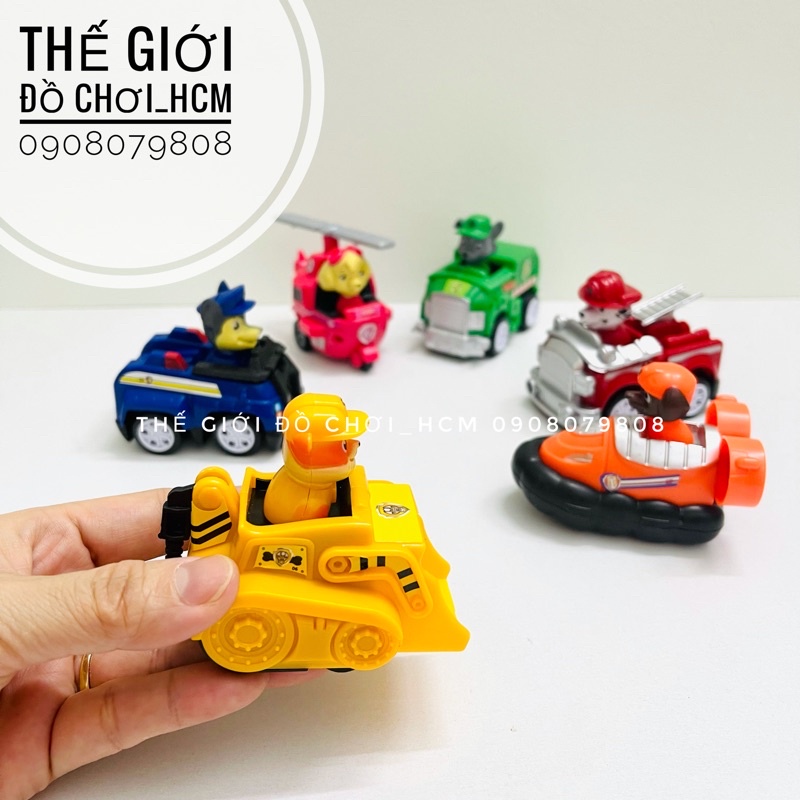 [ĐẸP-CLIP THẬT] Đồ chơi trẻ em biệt đội chó cứu hộ PAW PATROL  cho bé thích hoạt hình ZumMa, Jay, Sky, Robber, Jacky A9