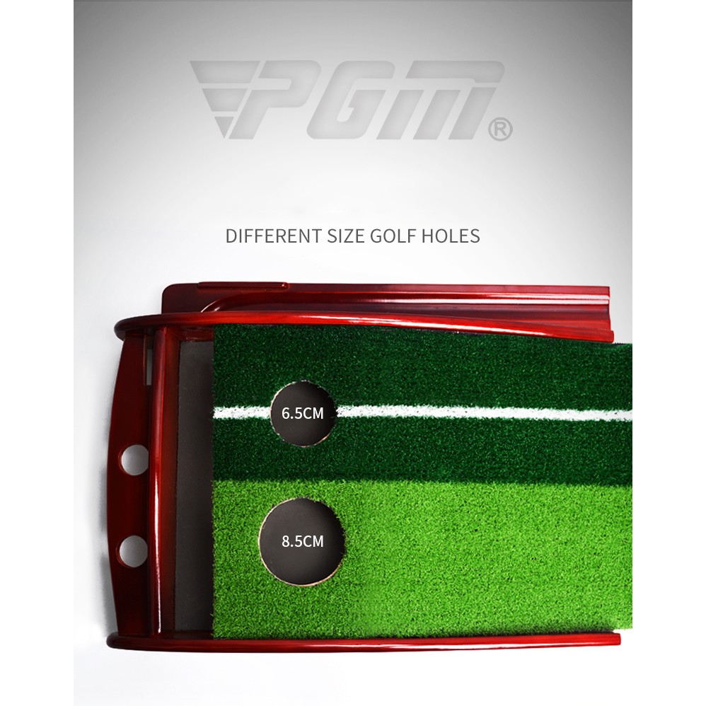 THẢM TẬP PUTTING GỖ-PGM TL001 Pine Wood Golf Putting Trainer