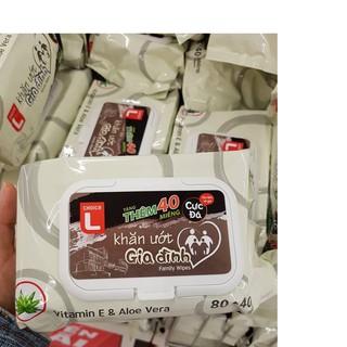 Khăn Giấy Ướt Lotte 120 Miếng