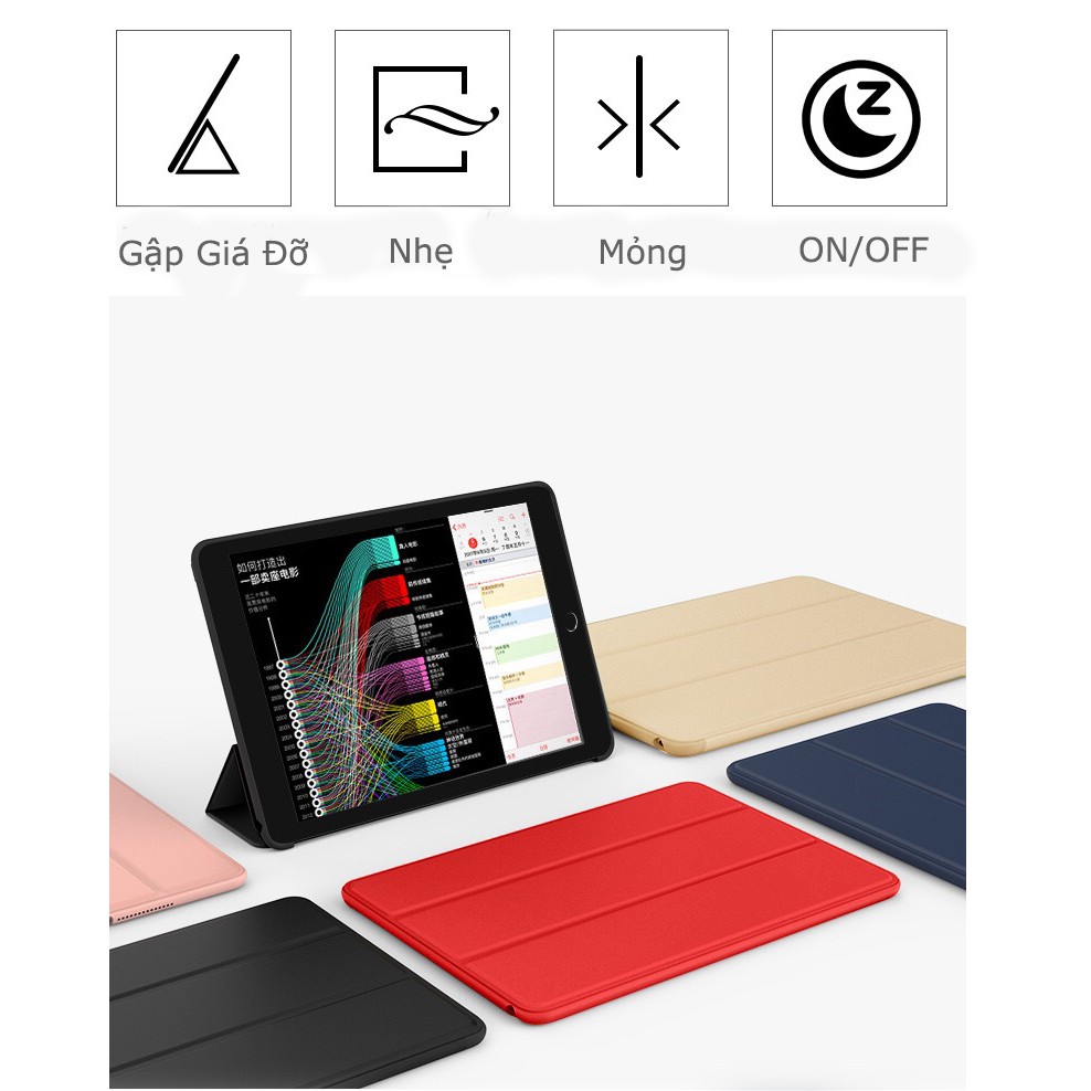 Bao da ipad 2017 2018 9.7 inch Guanfang 3 | bao da ipad 56789 man hình 9.7 inch | BigBuy360 - bigbuy360.vn