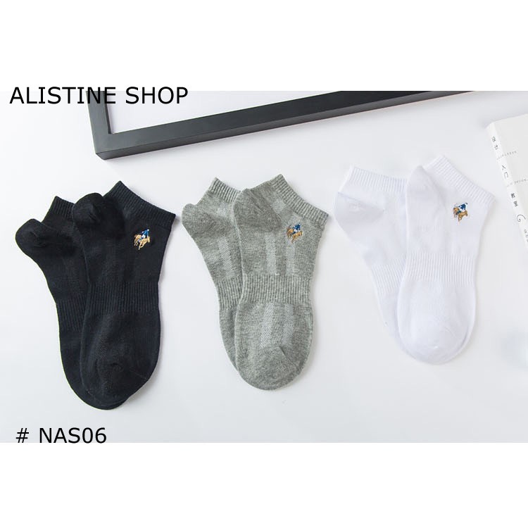 Combo 5 đôi vớ  thể thao nam cao cấp Polo.