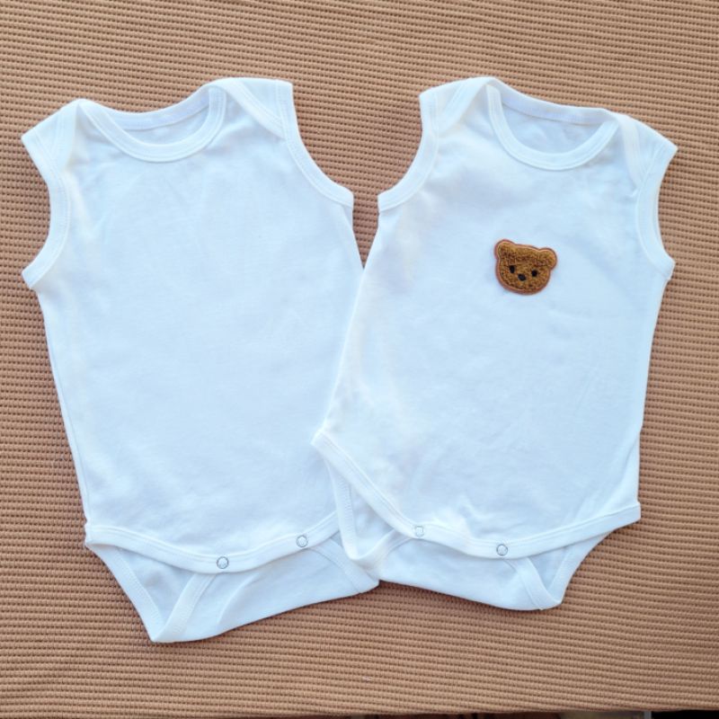 Body trắng  chất cotton xuất Mỹ cho bé trai bé gái