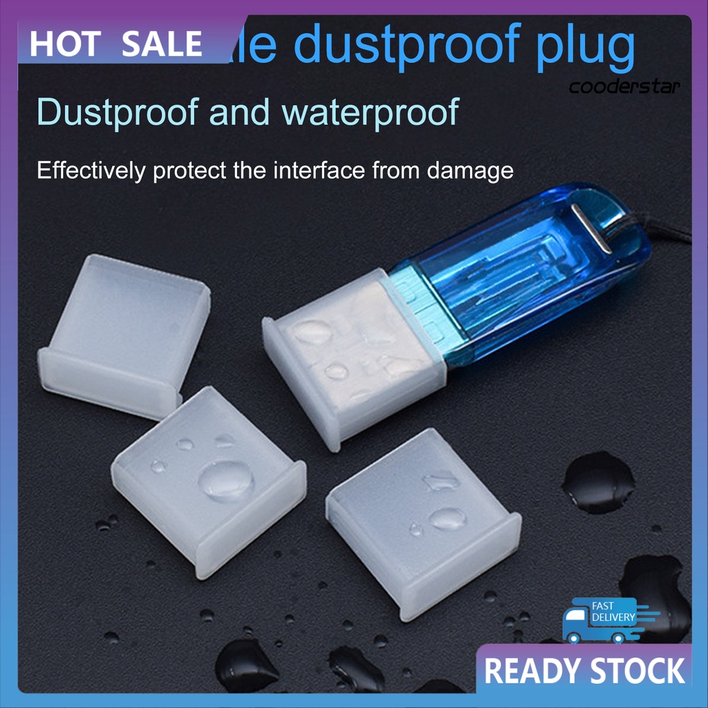 Vỏ Bọc Bảo Vệ Ổ Đĩa U Usb-A Bằng Pe Chống Bụi Bẩn Tiện Dụng