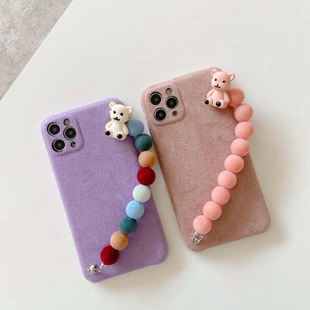 Ốp Điện Thoại Dạng Chuỗi Hạt Chống Rơi DIY Cho Nữ