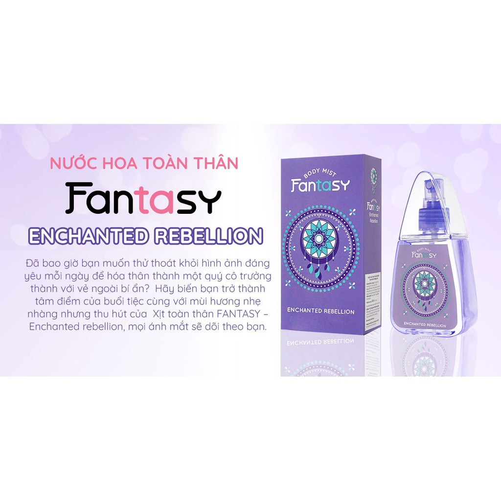 Nước Hoa Toàn Thân Fantasy Enchanted Rebellion 60 ml | BigBuy360 - bigbuy360.vn