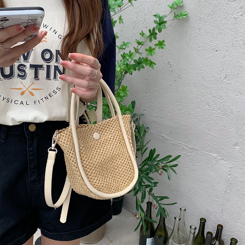 Túi Rơm Đeo Chéo Phong Cách Pháp Gylb321