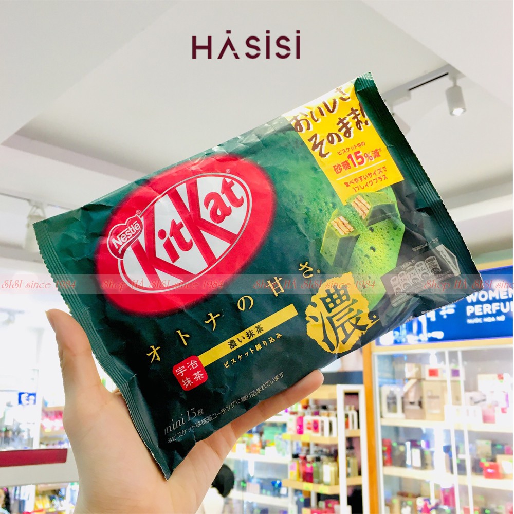 NESTLE Bánh Kitkat Mini Vị Trà Xanh Nhật -  NESTLE 130g