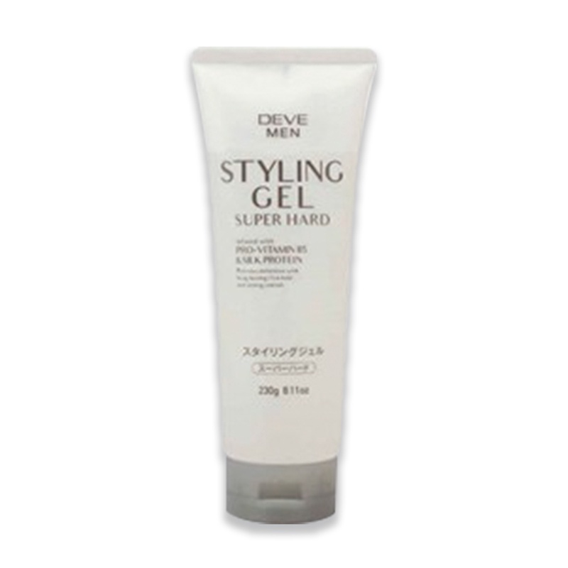 (Date 17/8/2023) Gel Tạo Kiểu Tóc, Sáp Vuốt Tóc Nhật Bản DEVE Men Styling Gel Dành Cho Nam (230g)