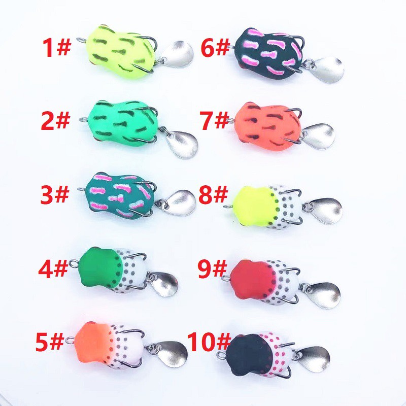 Syfishing 1 Mồi Câu Cá Hình Ếch Giả 3cm / 4.2g